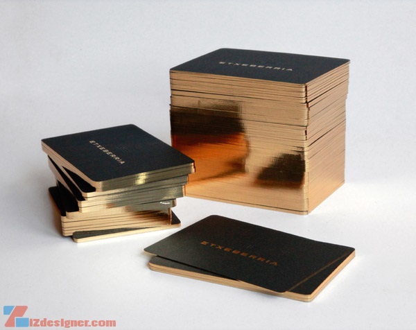 30 Mẫu Thiết Kế Business Cards Black and Gold 
