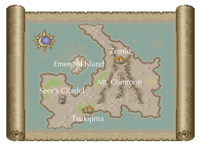Romancing Saga 2 Comroon Map