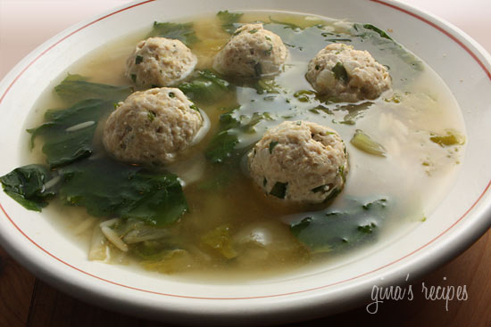 Otherwise known as Italian Wedding Soup which refers to the marriage of
