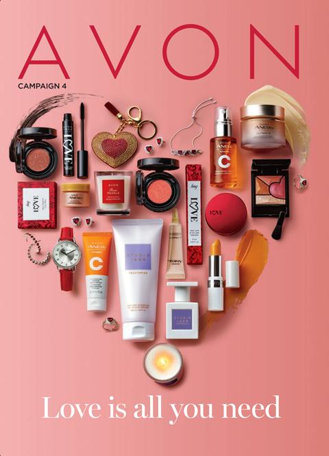 AVON Brochure Campaign 4 2021 - Love Is All You Need!