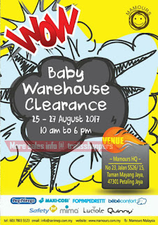 Mamours Baby Warehouse Clearance 2017