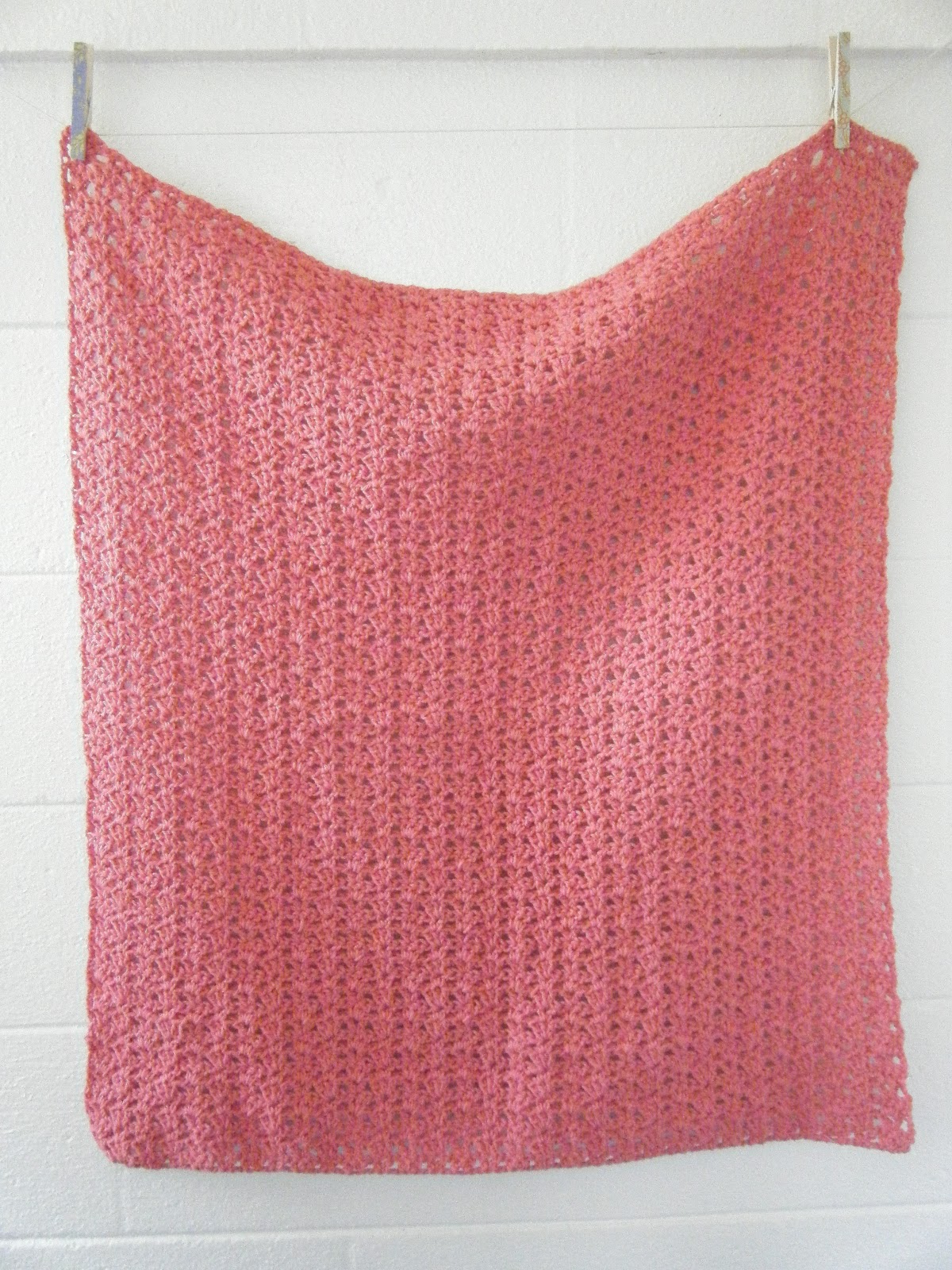 Cotton Crochet Baby Blanket Melanie Ham