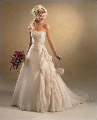 Modern 2009 wedding hairstyle Previously short hairstyle for brides were