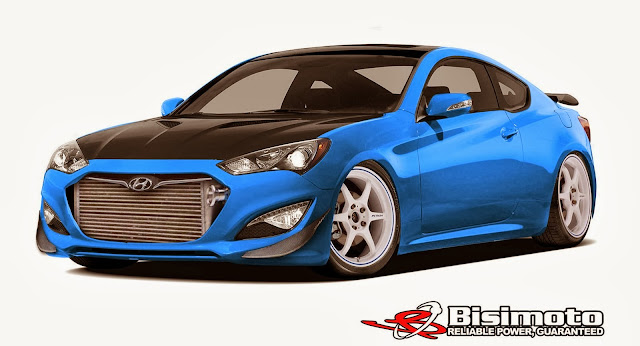 Hyundai Genesis Coupe  1,000HP by Bisimoto Engineering