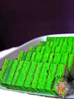 Syapex kitchen: Kek Lapis Evergreen