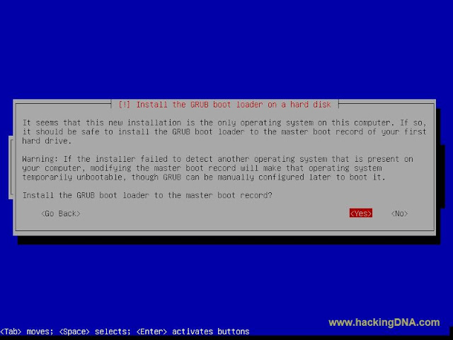 INSTALLING GRUB BOOT LOADER