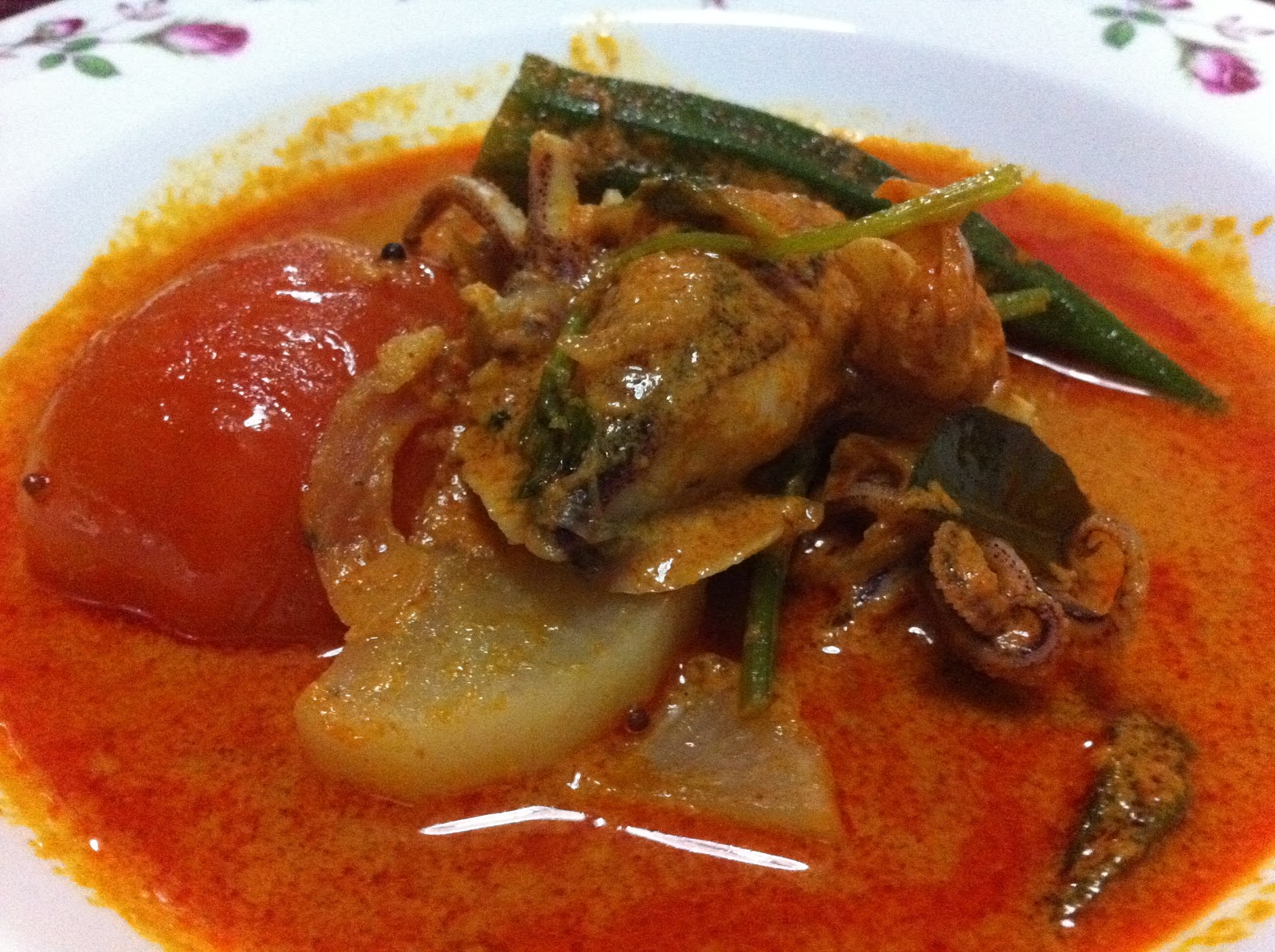 Cik Wan Kitchen: Kari Sotong Mamak Style