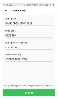 Langkah 3 Cara transfer GOPAY ke DANA