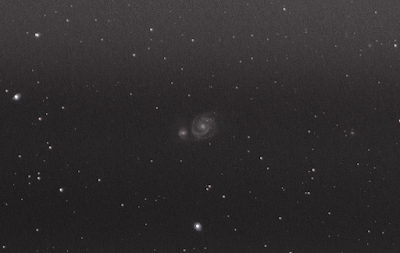 m51 whirlpool galaxy dslr 200mm