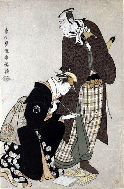 Ukiyo-e. Träsnitt. Kabuki. Yakusha-e. Sharaku.