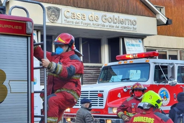 Bomberos Ushuaia, rechazan proyecto de Melella para quita de fondos en 2023