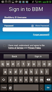 تطبيق BBM Messenger App للانرويد