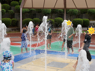 加賀市中央公園 噴水