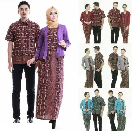 15 Desain Baju  Batik Couple  Anak  Muda Model Terbaru 2019
