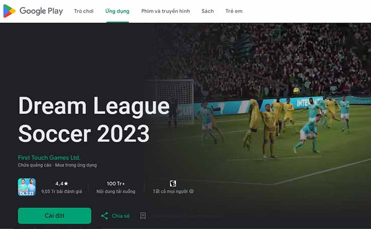 Dream League Soccer 2024 - Tải game DLS 2024 APK trên Google Play, APP Store b1