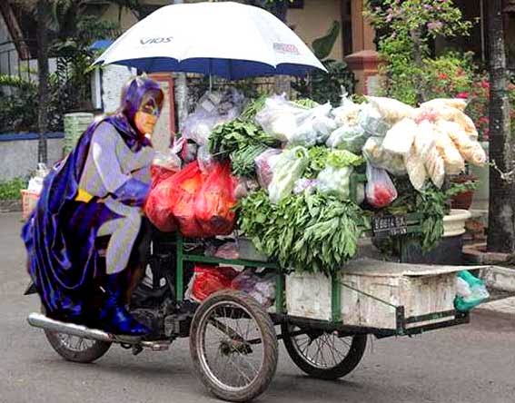 Gambar lucu Batman dagang sayur  Gambar Lucu Terbaru