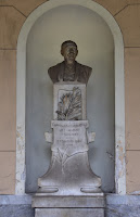 Notarbartolo's bust in Palazzo Pretoria