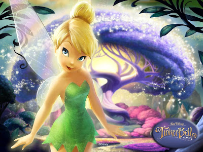 disney tinkerbell fairy valentine card