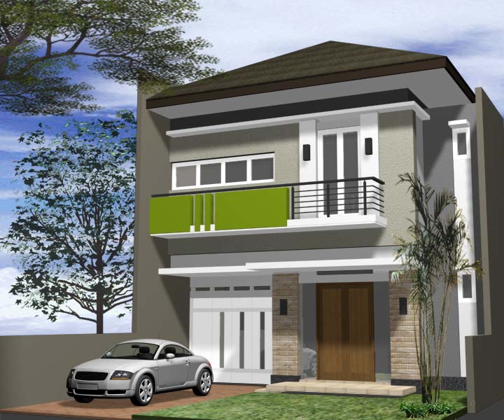 Rumah Minimalis  2  Lantai 