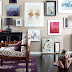 Make your walls beautiful! Inspiring ways to hang art.