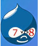 Drupal 7v/s 8