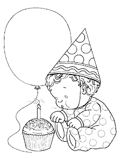 birthday coloring pages, kids coloring pages