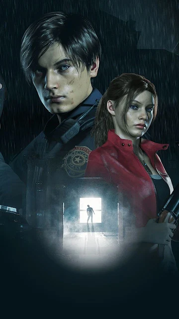 Leon And Claire In Resident Evil 2