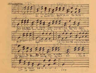 music sheet