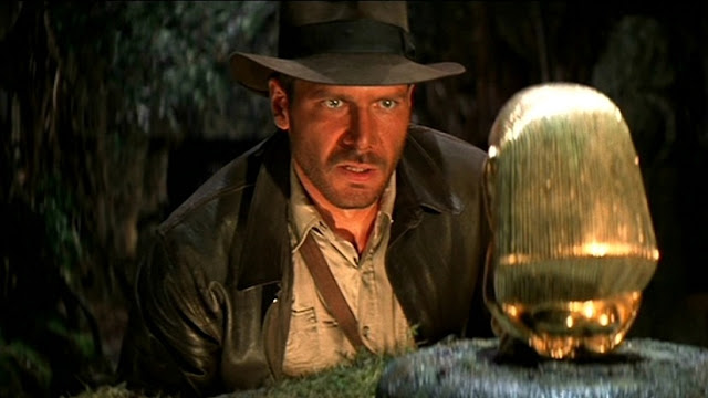 Harrison Ford como Indiana Jones en En busca del arca perdida (1981)
