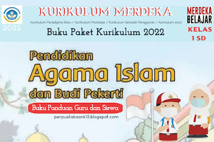 Buku Penggerak PAI & BP Kelas 1 SD Kurikulum 2022 (Buku Guru dan Siswa)