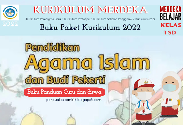 Buku Penggerak PAI Kelas 1 SD Kurikulum 2022 (Buku Guru dan Siswa)