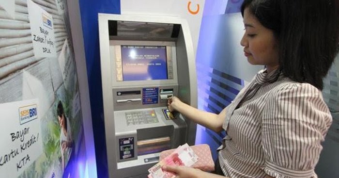 Cara mudah setor tunai di ATM BRI Nominal 50 ribu dan 100 ...