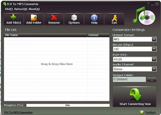 FLV To MP3 Converter 3.0.5 Full Version