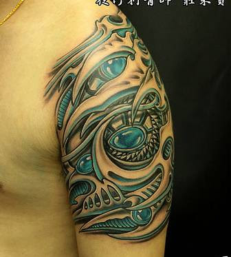 tattoos 3d. 3D tattoo tribal