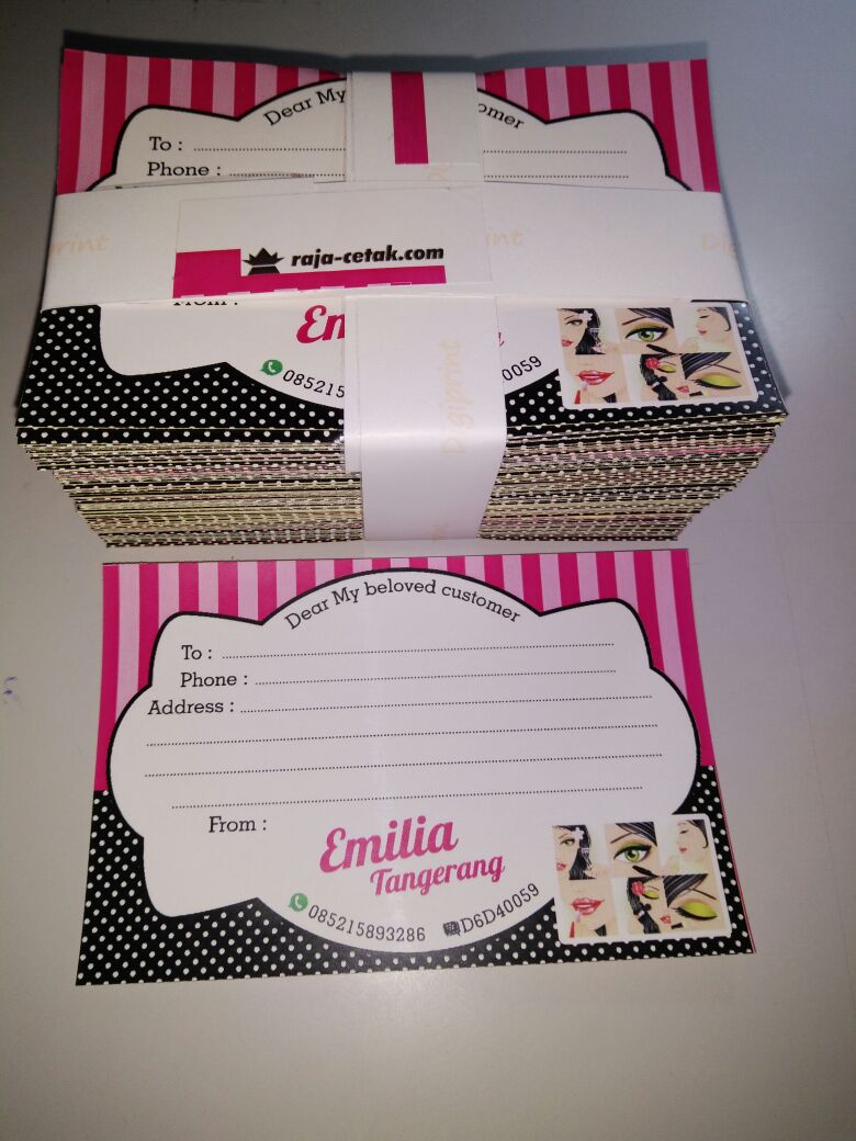 Top Baru 45+ Contoh Stiker Nama Olshop