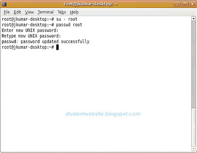 How to create the root password in Linux in first booting | Linux Basic command