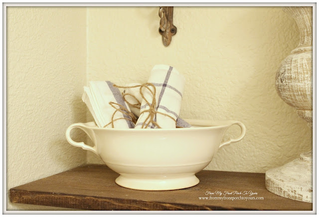 Farmhouse-Half Bathroom-Vintage-ironstone-From My Front Porch To Yours