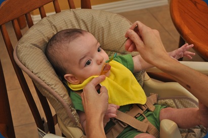 He thinks he likes the squash, but still thinking about it