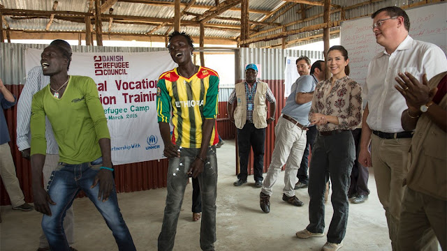 Princess Mary is Monday the country in the Ethiopian capital Addis Ababa. 