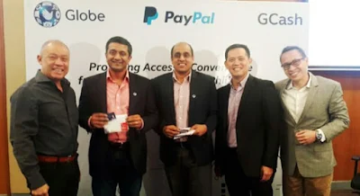Globe Telecom and Paypal