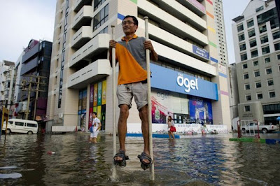 Ide Unik Untuk Menghadapi Banjir di Thailand