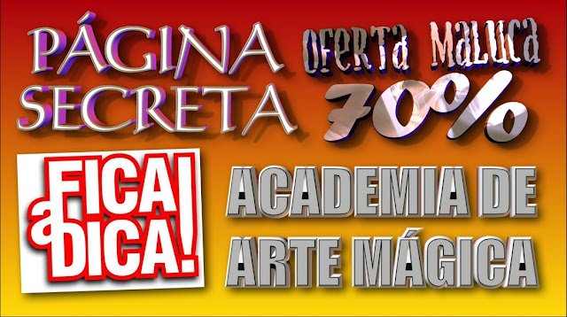 Oferta maluca da Academia de Arte Mágica - Página secreta