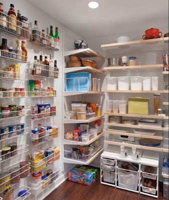 How to setup kitchen storage