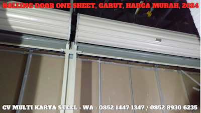 GAMBAR, DAFTAR, HARGA, ROLLING DOOR ONE SHEET, SOLID, PER METER, MURAH, TERBARU, GARUT, 2024