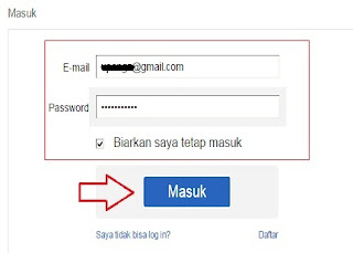 masuk di olx