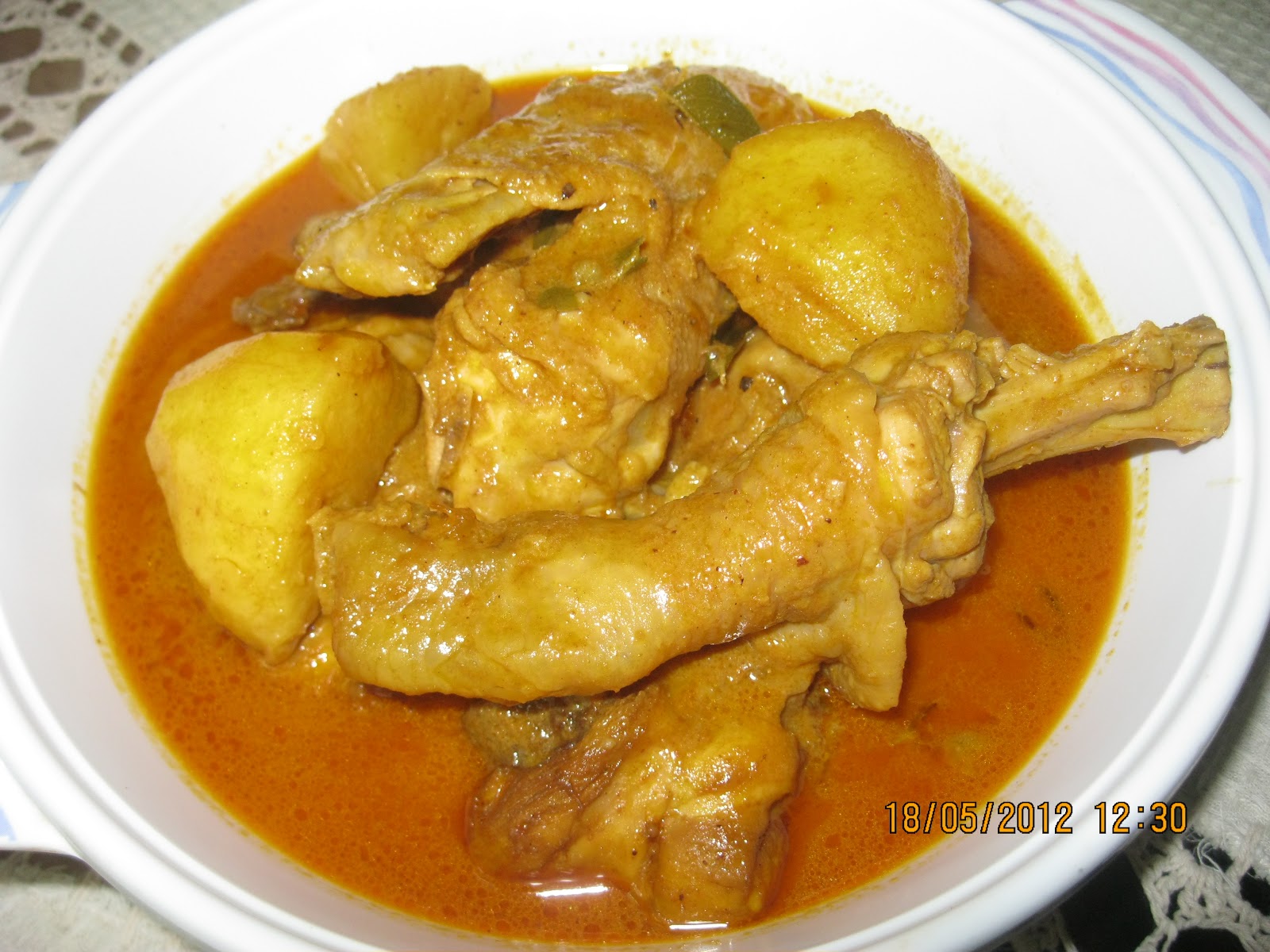  RESEPI  CIKGU ANI GULAI  AYAM  KAMPUNG