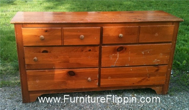 Furniture Flippin': Oh So Knotty Pine...
