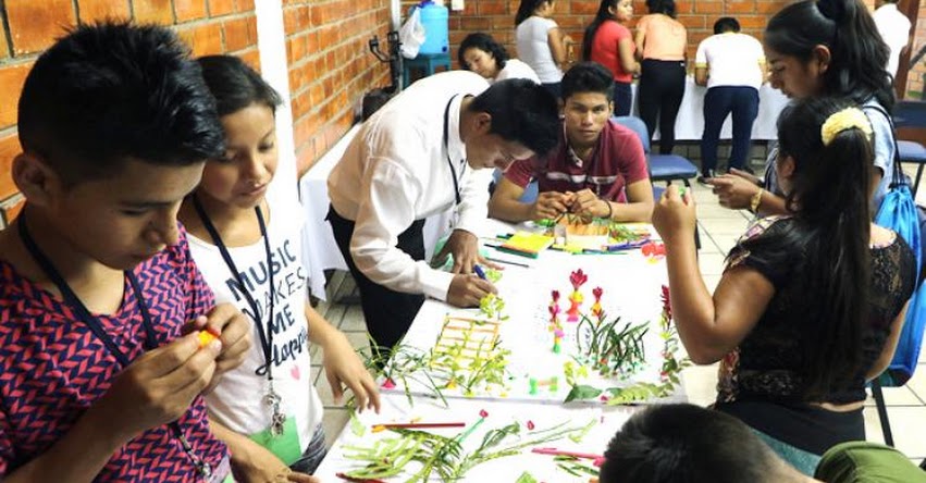 Campamento escolar organizado por el Minedu reunió en Tarapoto a líderes de secundaria de San Martín y Loreto - www.minedu.gob.pe