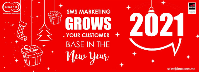 : SMS MARKETING GROWS YOUR CUSTOMER BASE ON NEW YEAR!