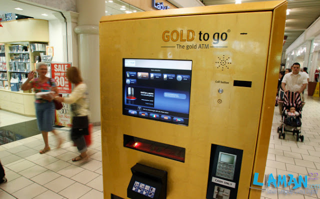 Di Dubai Ada ATM yang Mengeluarkan Emas